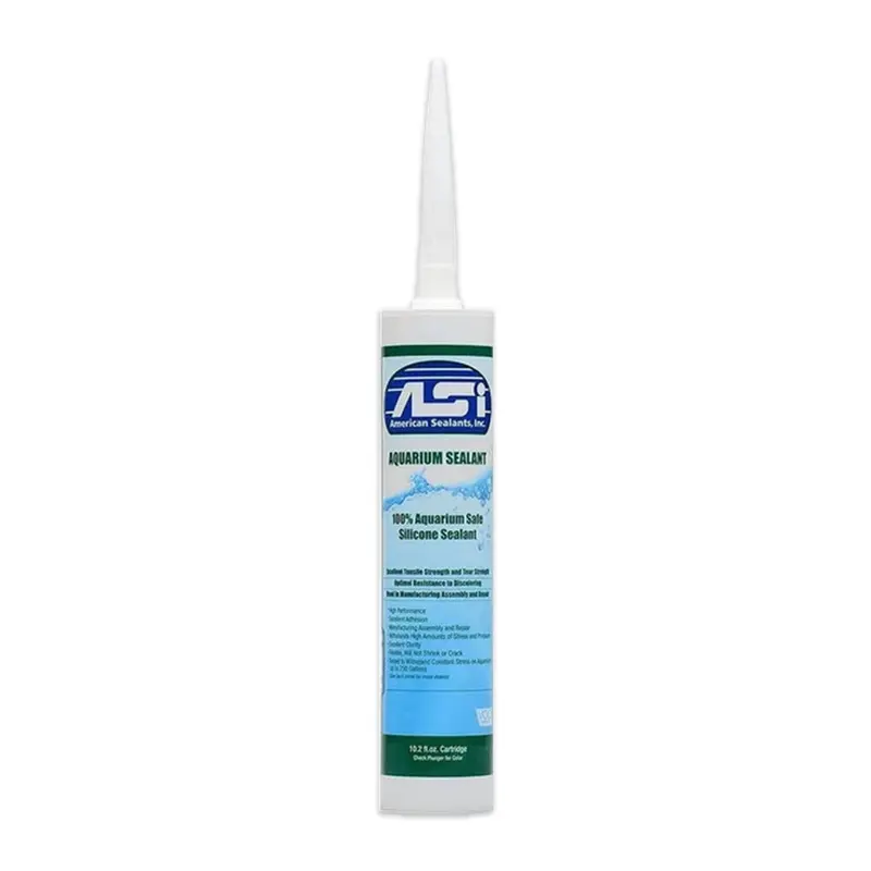ASI Clear Aquarium Silicone Sealant Cartridge  10.2-oz 24 Pack