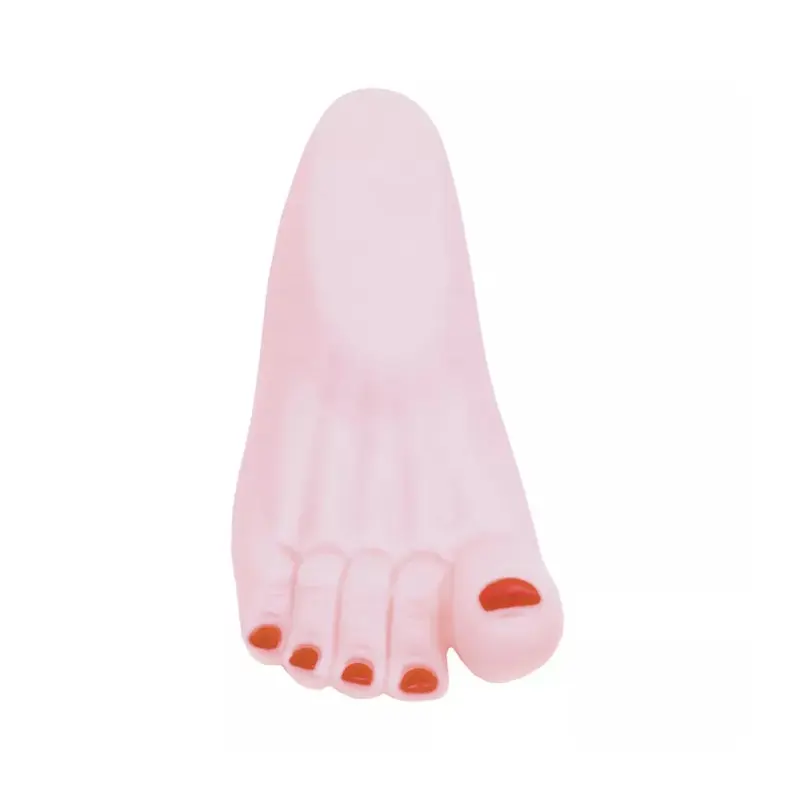 Coastal Rascals Vinyl Funny Foot Dog Toy 7-in