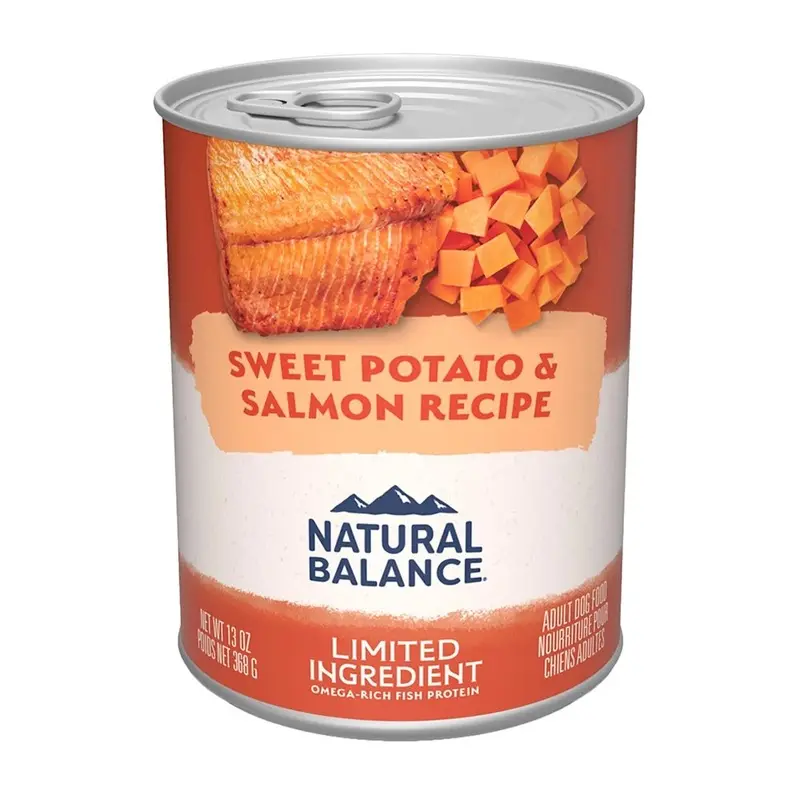 Natural Balance Pet Foods Limited Ingredient Canned Dog Food Fish & Sweet Potato 13-oz