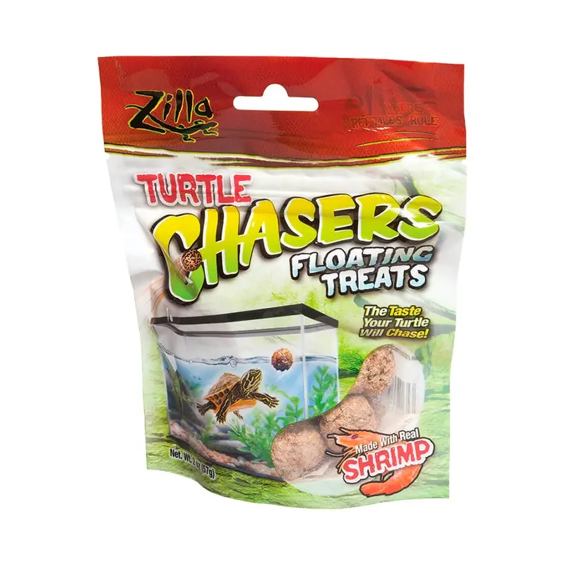 Zilla Turtle Chasers Floating Treats Shrimp 2-oz