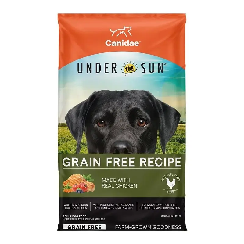 CANIDAE Under the Sun Grain-Free Adult Dry Dog Food Real Chicken 40-lb