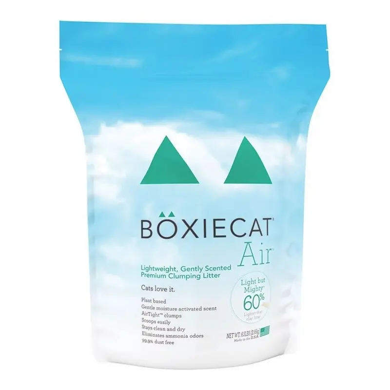 Boxiecat Air Lightweight Gently Scented Premium Clumping Cat Litter 6.5-lb