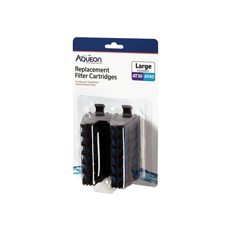 Aqueon Replacement Internal Filter Cartridge 2 Count Large