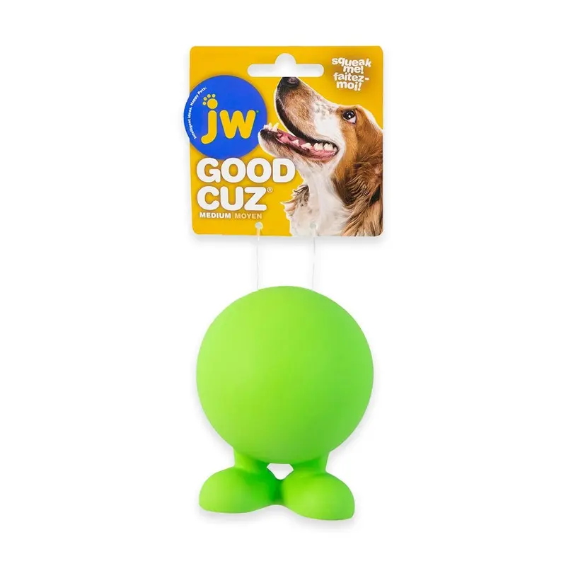 JW Pet Good Cuz Dog Toy Assorted Medium