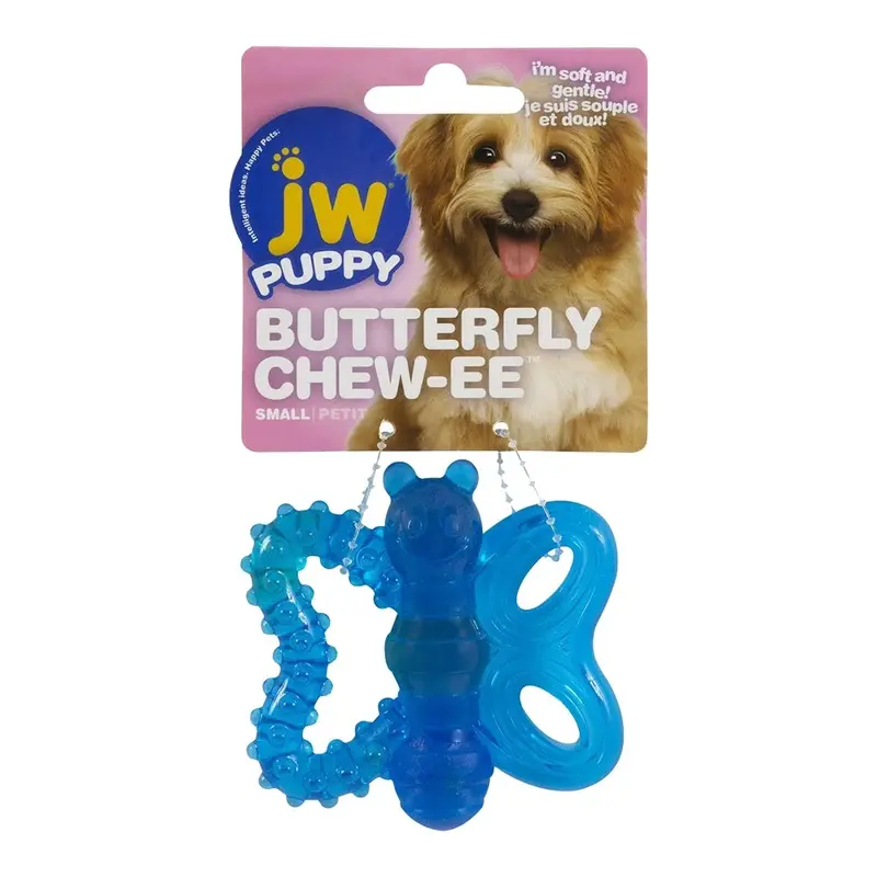 JW Pet PlayPlace Butterfly Teether Dog Toy Medium