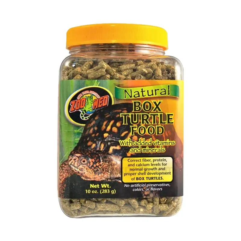Zoo Med Natural Box Turtle Pellet Food 10-oz