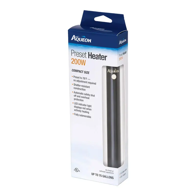 Aqueon Preset Aquarium Heater 200 W