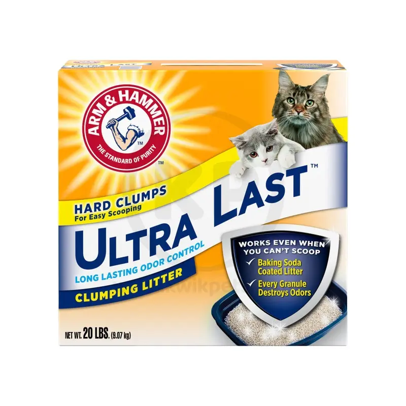 Arm & Hammer Ultra Last Scoopable Clumping Cat Litter 20-lb