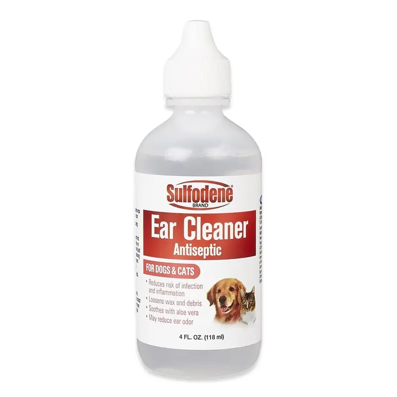Sulfodene Antiseptic Ear Cleaner for Dogs & Cats 4-oz