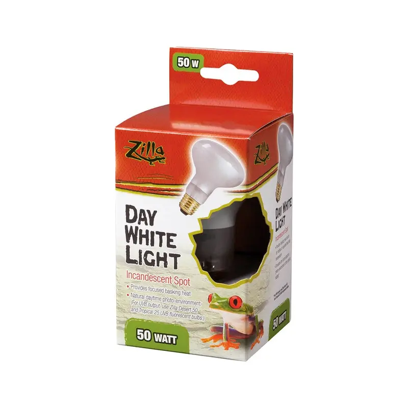 Zilla Day White Light Incandescent Spot Bulb 50W
