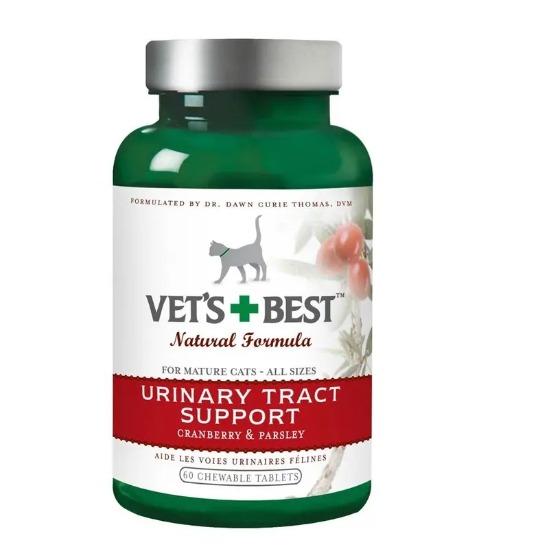 Vet's Best Urinary Tract Support Tablets for Cats 60 Count
