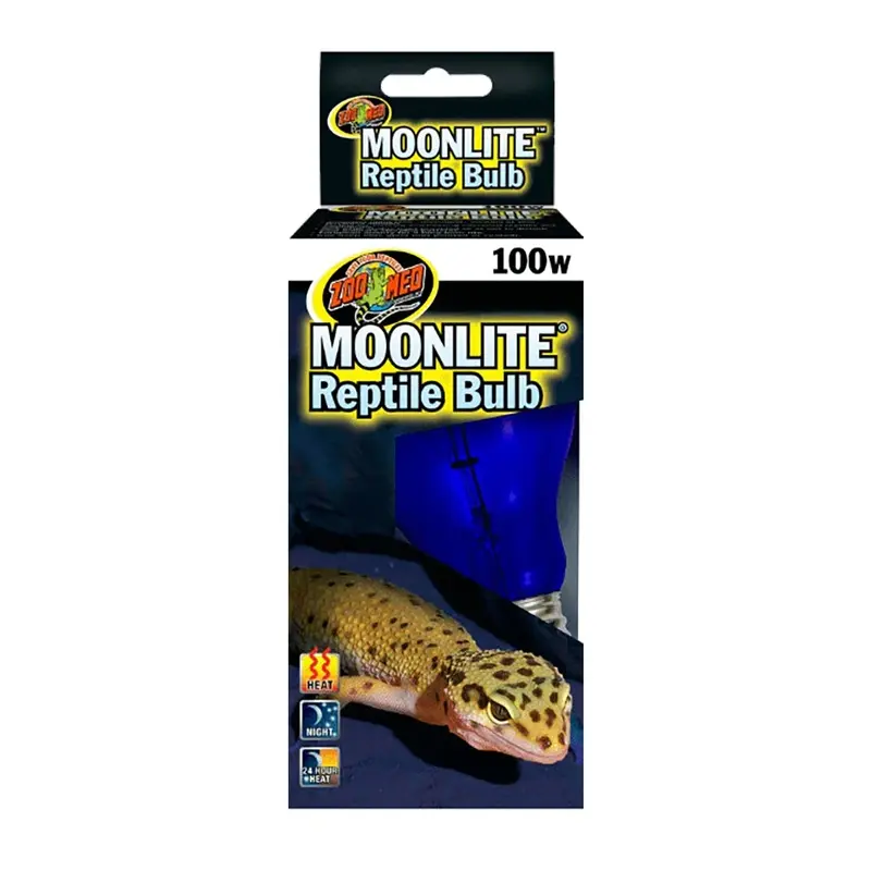 Zoo Med Moonlite Reptile Bulb Deep Blue 100W