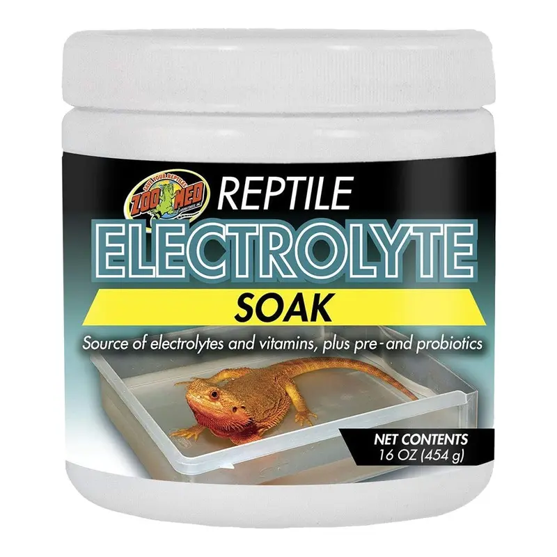 Zoo Med Reptile Electrolyte Soak Supplement 16-oz