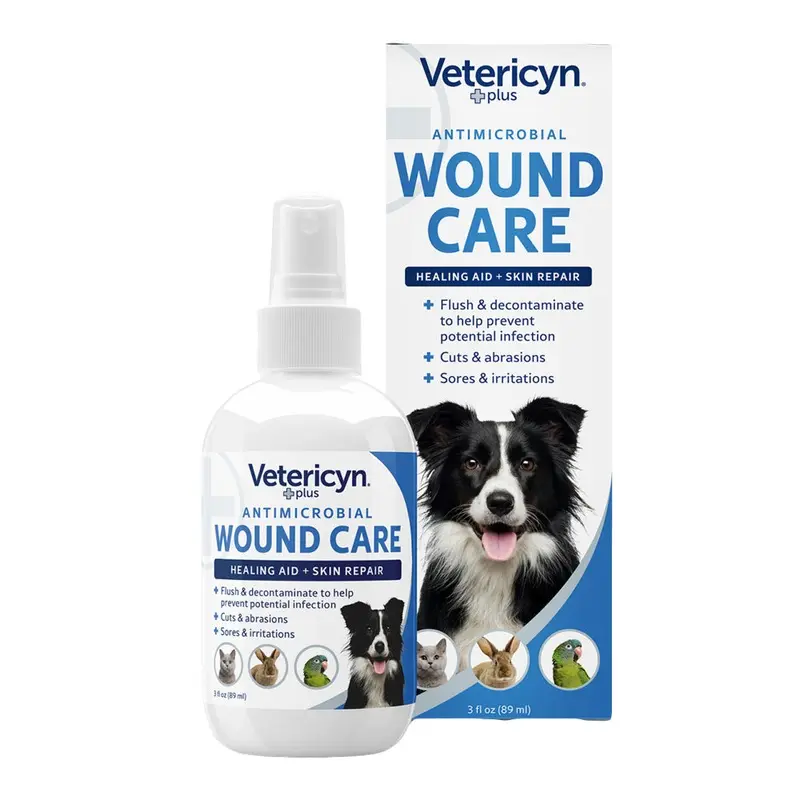 Vetericyn Plus Antimicrobial Wound & Skin Care 3-oz