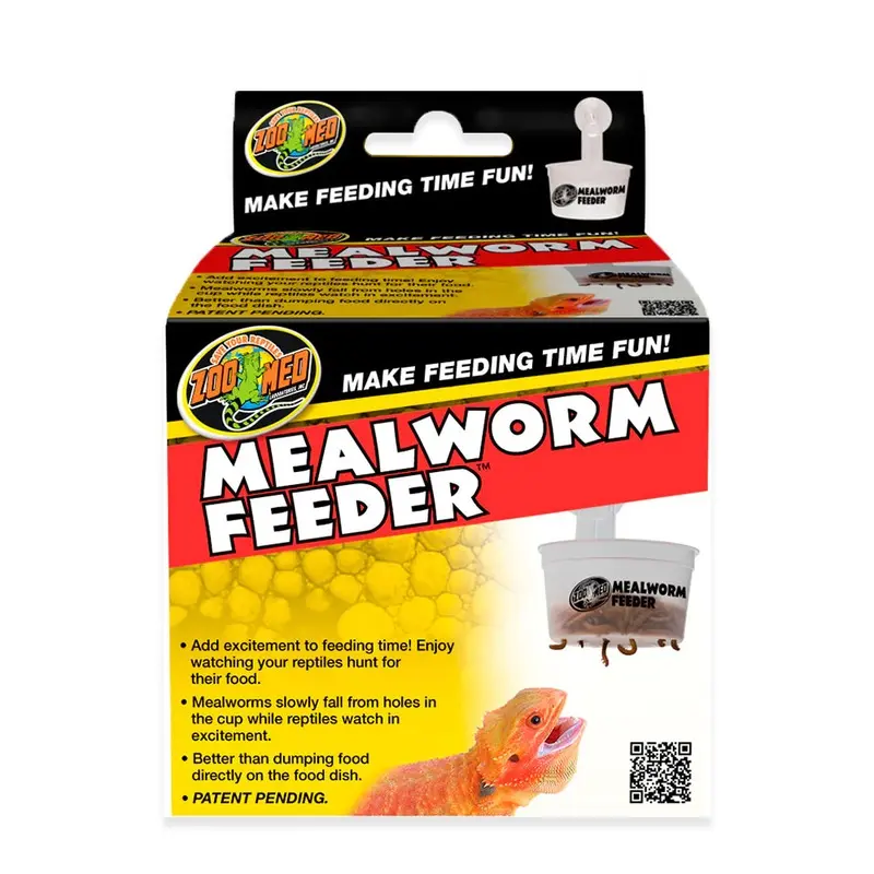 Zoo Med Mealworm Feeder White