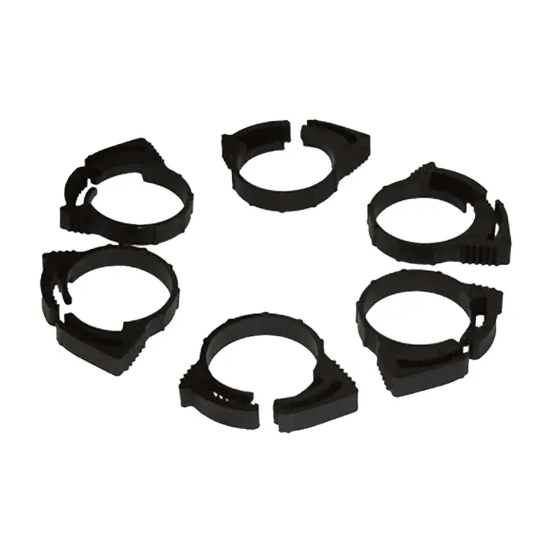 Two Little Fishies Plastic Hose Clamp Set 3/4-in 6 Count