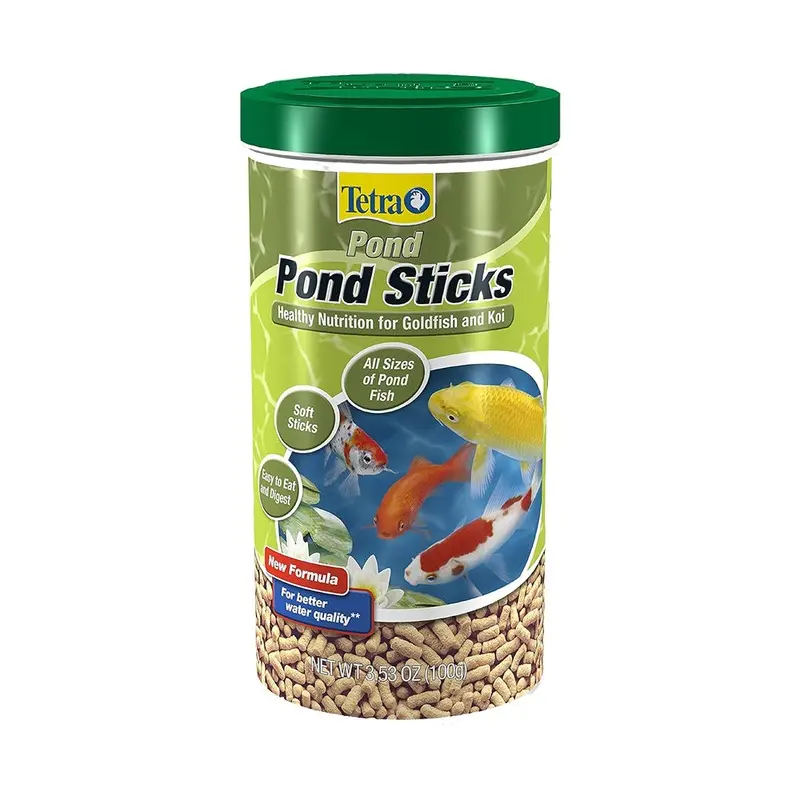 Tetra Pond Sticks Fish Food for Koi and Goldfish, 3.53-oz