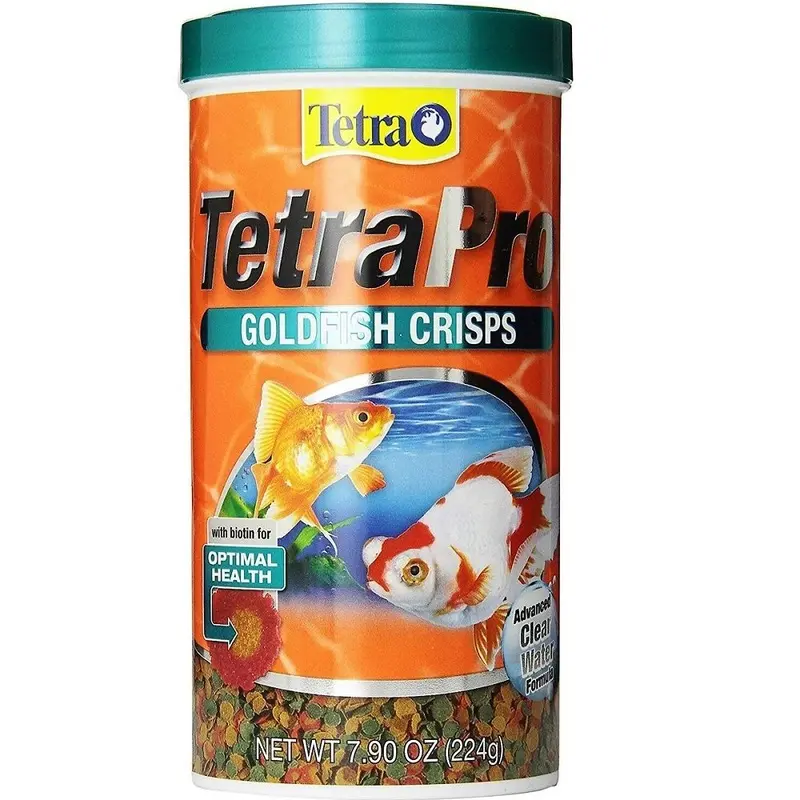 Tetra TetraPro Goldfish Crisps Fish Food 7.9-oz