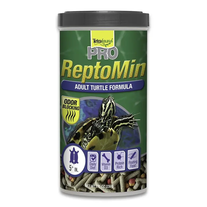TetraFauna PRO ReptoMin Adult Turtle Formula Sticks Dry Food 8.11-oz
