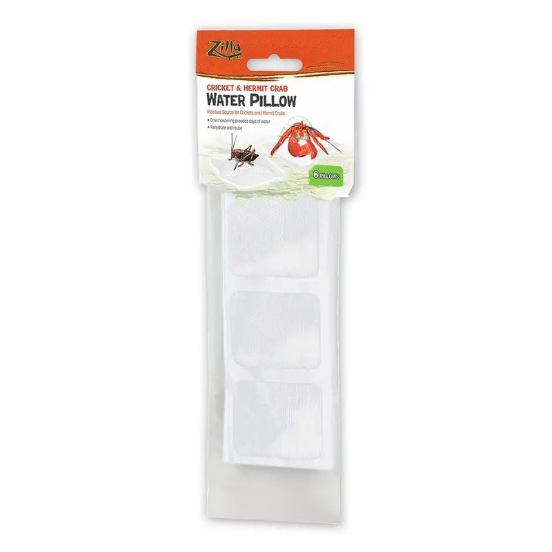 Zilla Cricket & Hermit Crab Water Pillows One Size