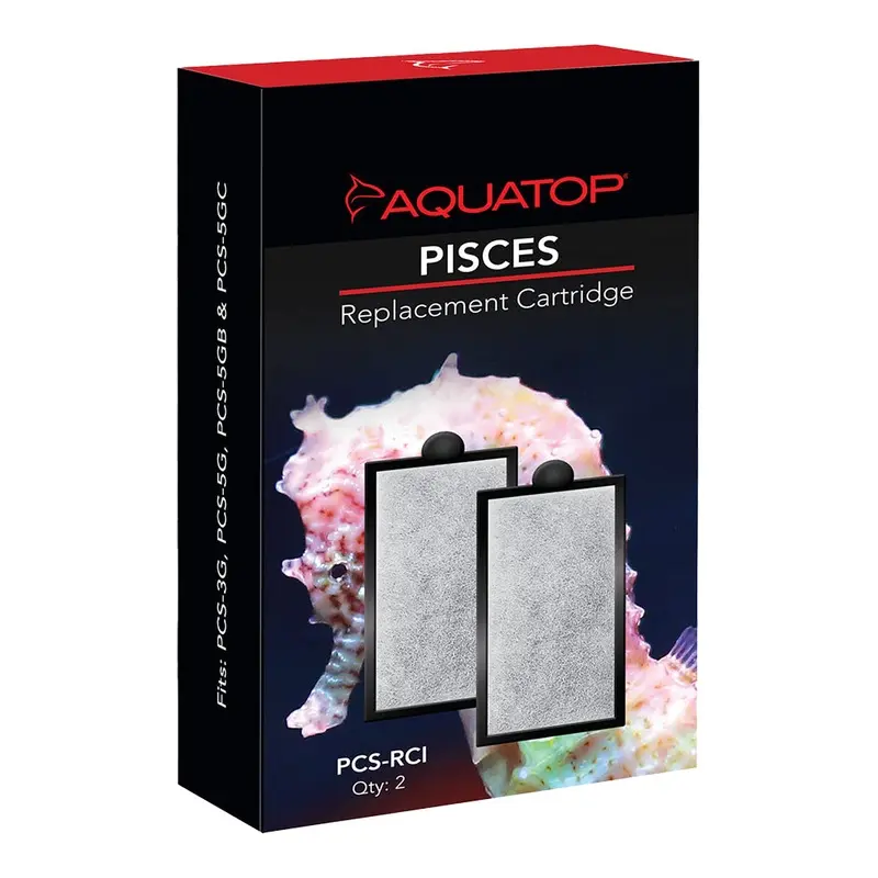 Aquatop PISCES PCS-RCI Replacement Carbon Cartirdge 2 Count