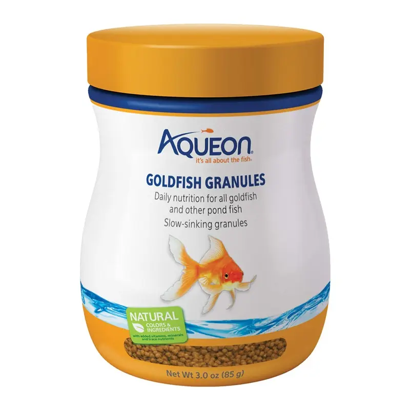 Aqueon Goldfish Granules Fish Food 3-oz