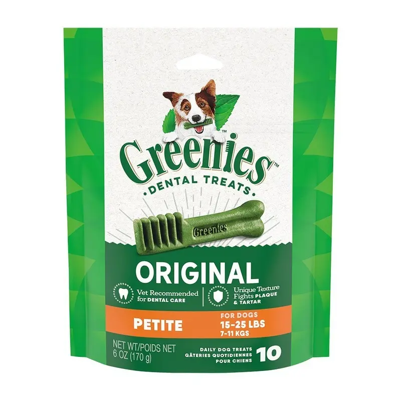 Greenies Original Dog Dental Treats Petite 6-oz 10 Count