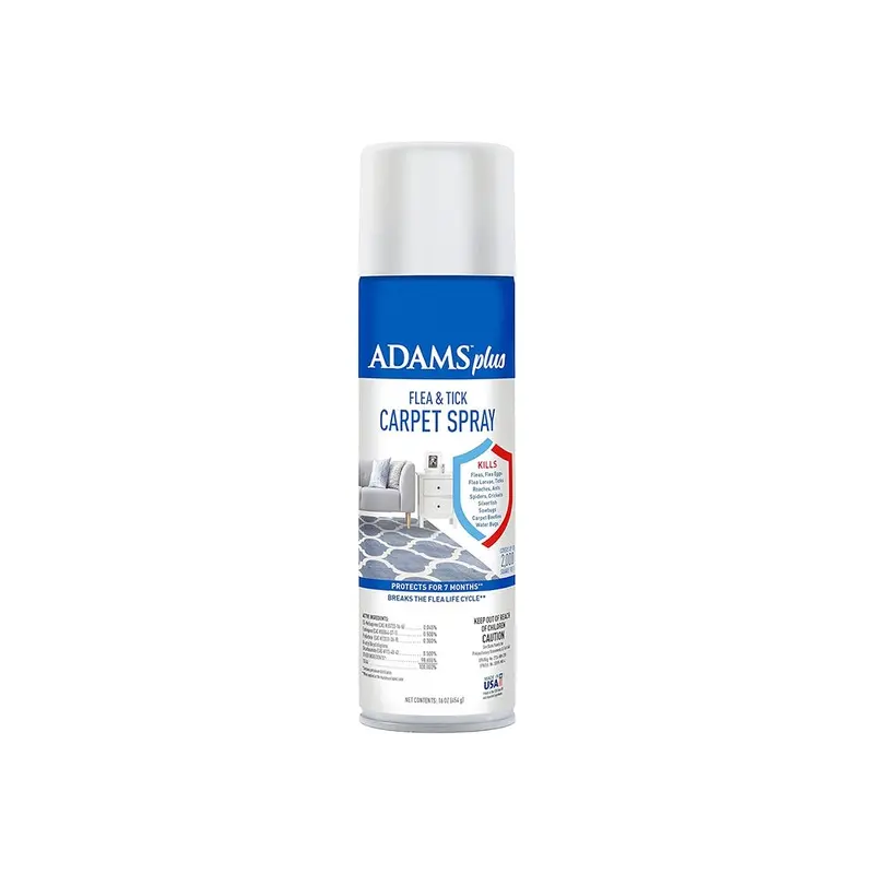 Adams Plus Flea & Tick Carpet Spray for Indoor Use 16-oz