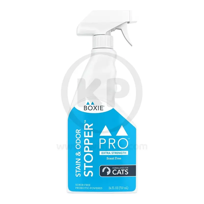 Boxiecat Premium Scent-free Stain & Odor Remover 24-oz