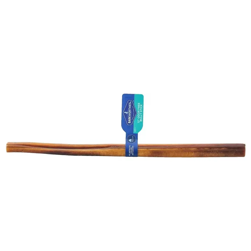 Barkworthies 12" Odor Free Bully Stick