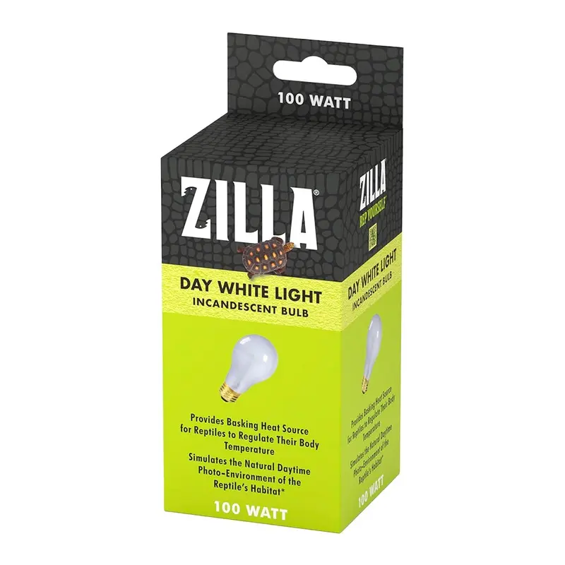 Zilla Day White Light Incandescent Bulb 100W