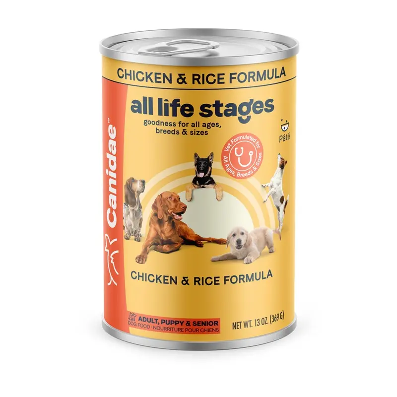 CANIDAE All Life Stages Canned Dog Food Chicken & Rice 13-oz