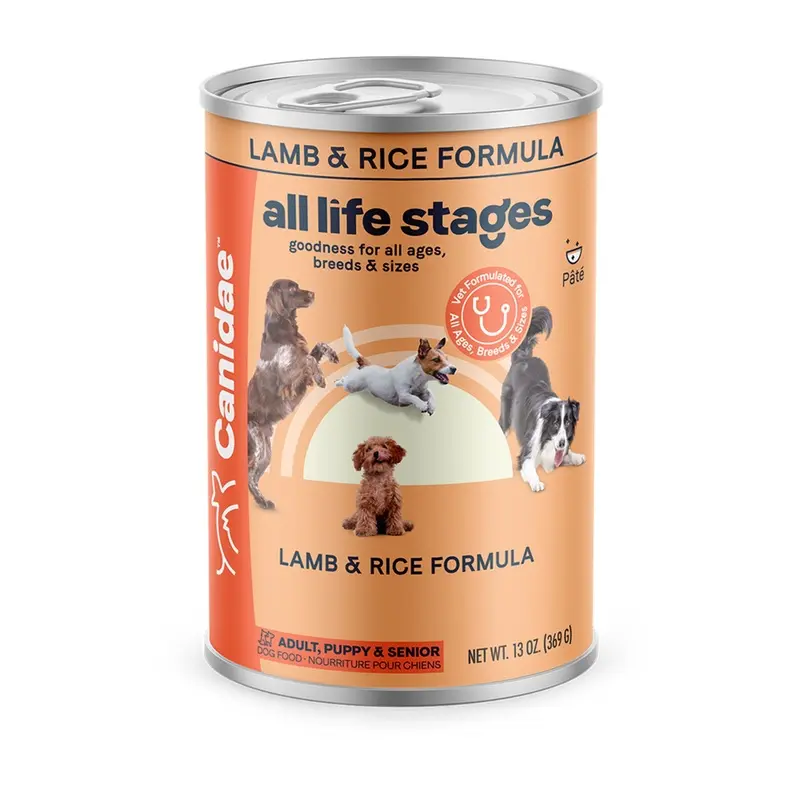 CANIDAE All Life Stages Canned Dog Food Lamb & Rice 13-oz