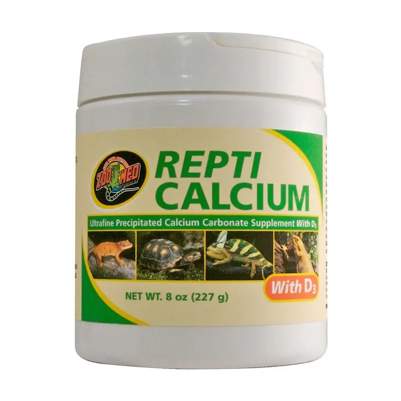 Zoo Med Repti Calcium with Vitamin D3 Reptile Supplement 8-oz