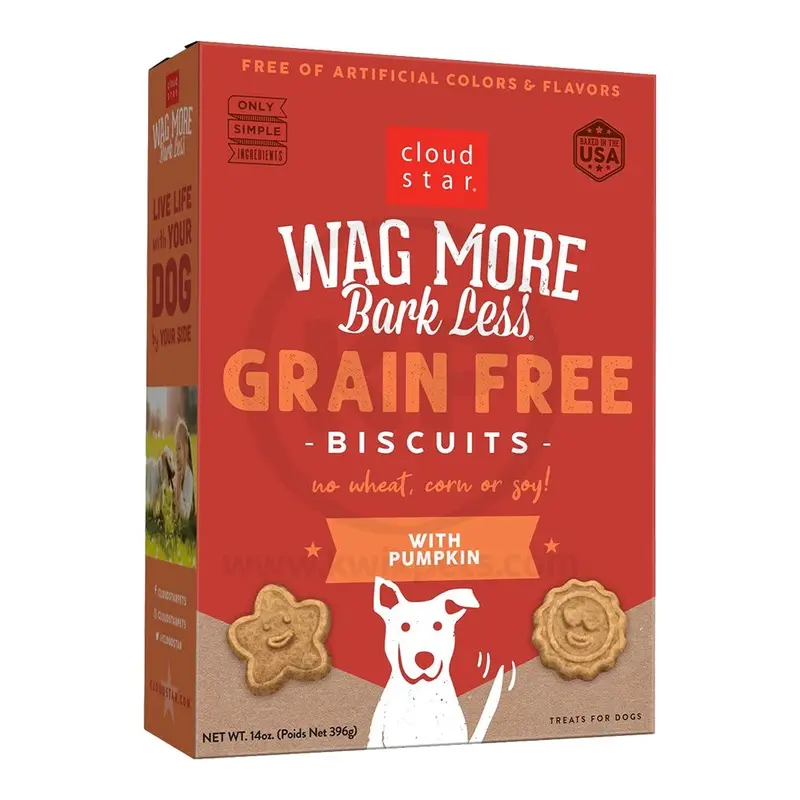 Wagmore Dog Grain Free Baked Pumpkin 14-oz