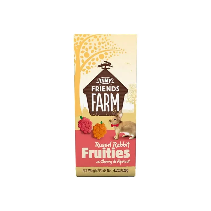 Tiny Friends Farm Russel Rabbit Fruities Baked Treats with Cherry & Apricot 4.2-oz