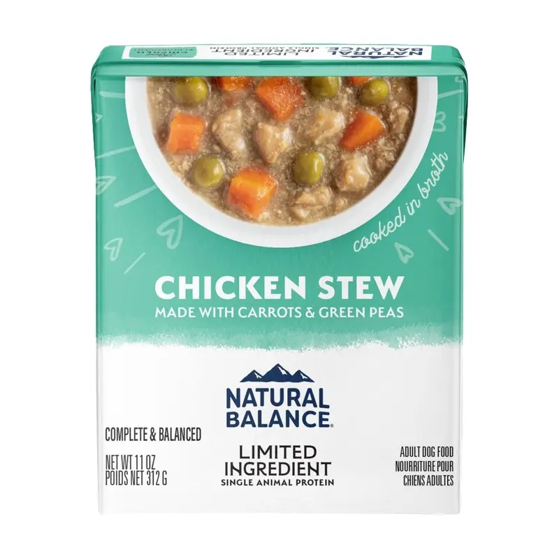 Natural Balance Pet Foods Limited Ingredient Stew Wet Dog Food Chicken 11-oz