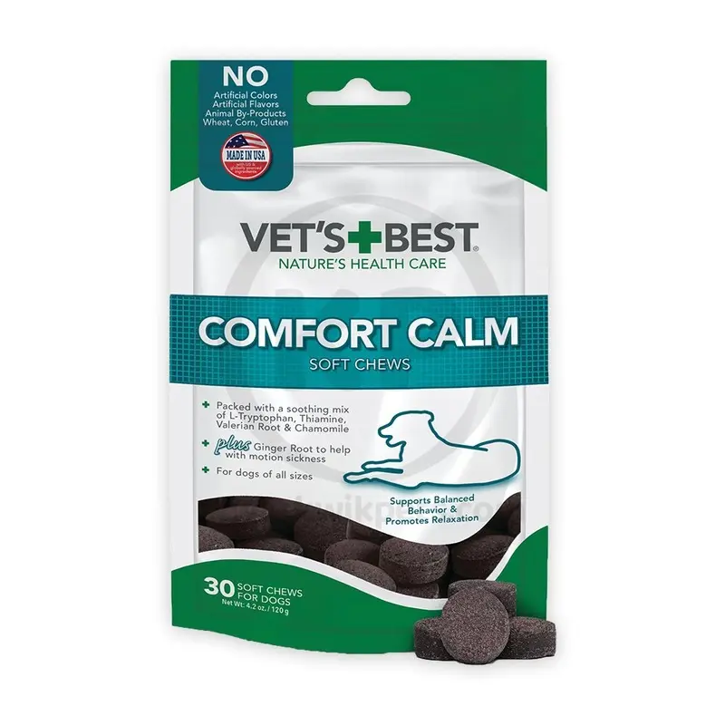 Vet's Best Comfort Calm Soft Chews for Dogs Up To 75 lbs 30 Count 4.2-oz