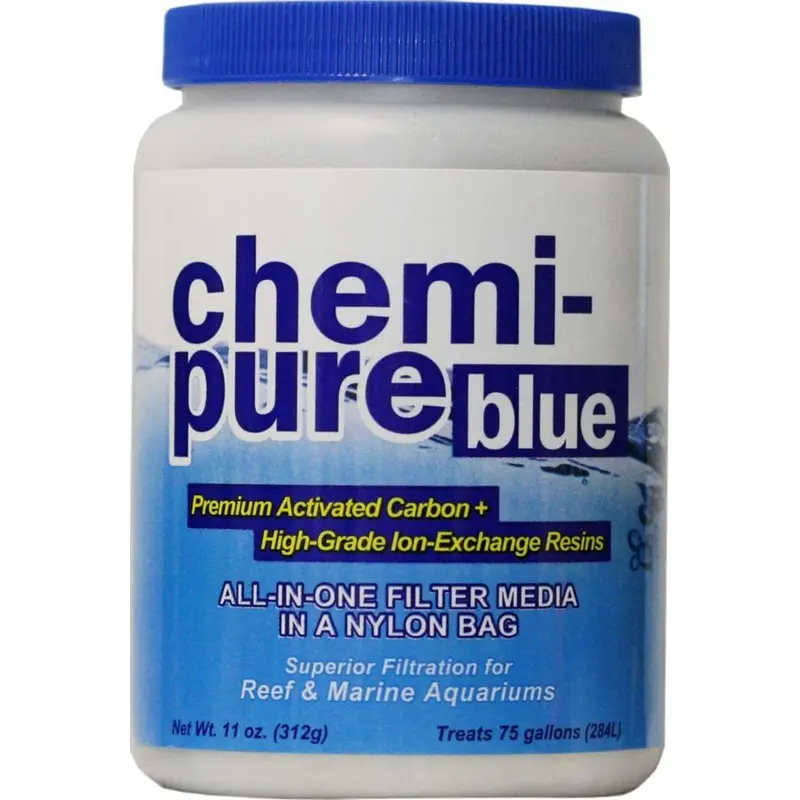Boyd Enterprises Chemi-Pure Blue All-in-One Aquarium Filter Media 11-oz