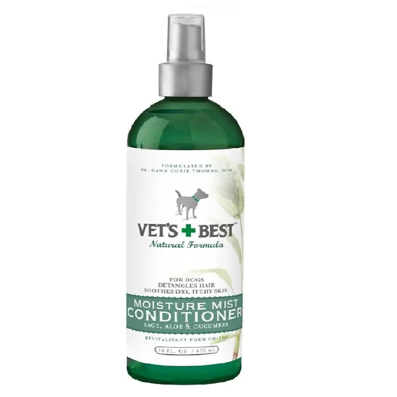 Vet's Best Moisture Mist Conditioner for Dogs 16-oz