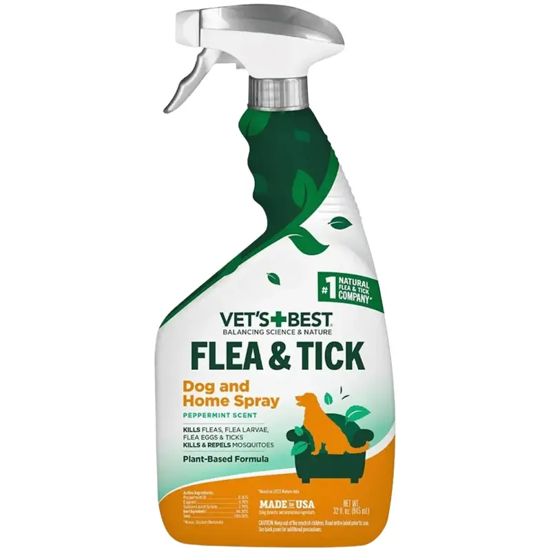 Vet's Best Natural Flea and Tick Home Spray 32-oz