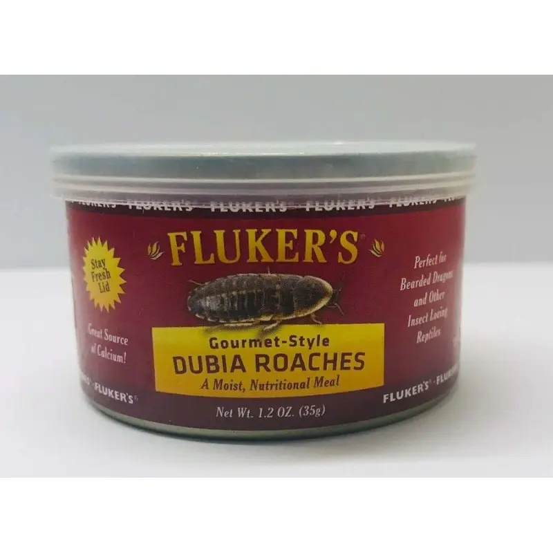 Fluker's Gourmet-Style Dubia Roaches Reptile Food 1.2-oz