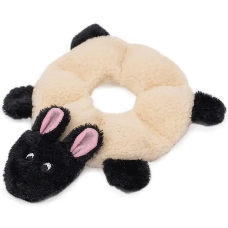 ZippyPaws Loopy Sheep Plush Dog Toy Medium