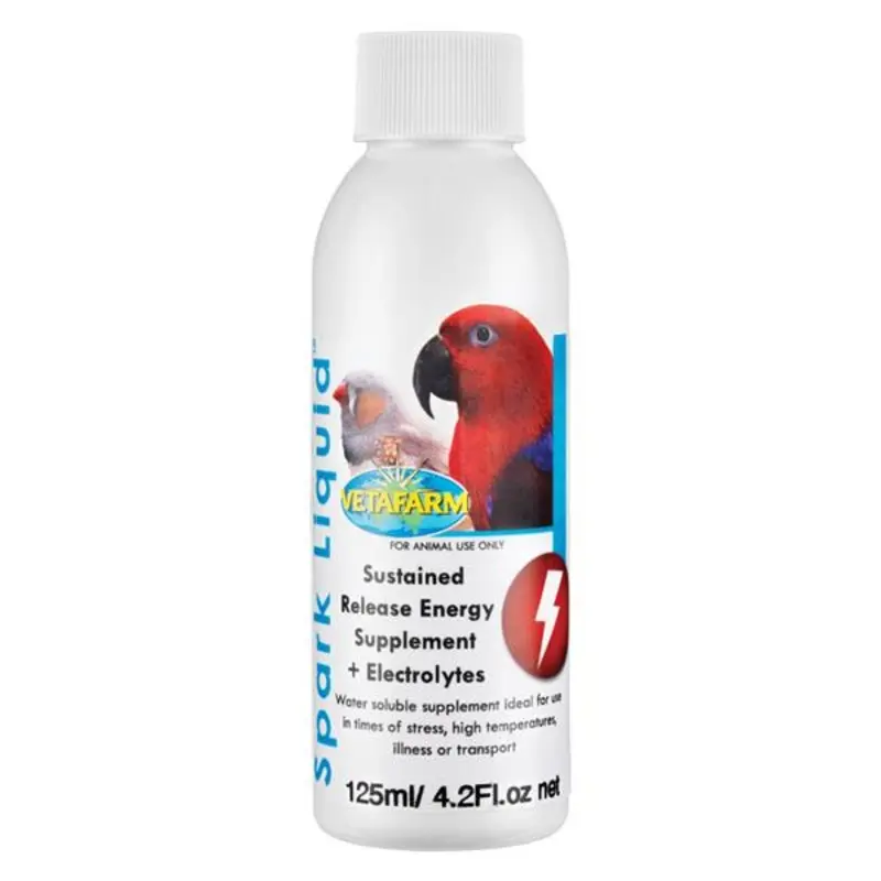 Spark Liquid (Vetafarm) - First Aid Electrolyte Supplement for Birds