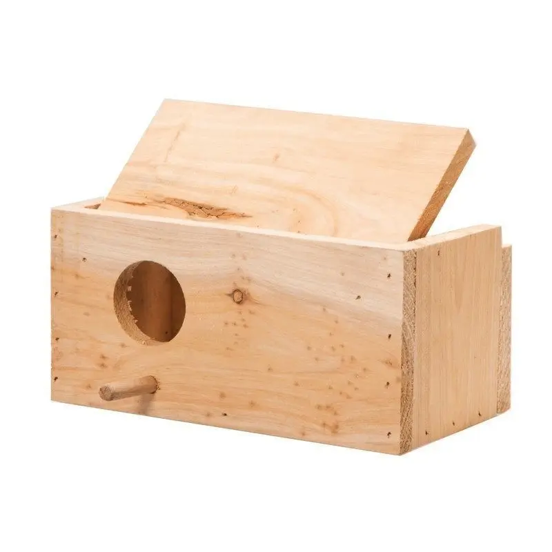 Wooden Nest (Copele) - Cage Bird Nest Box