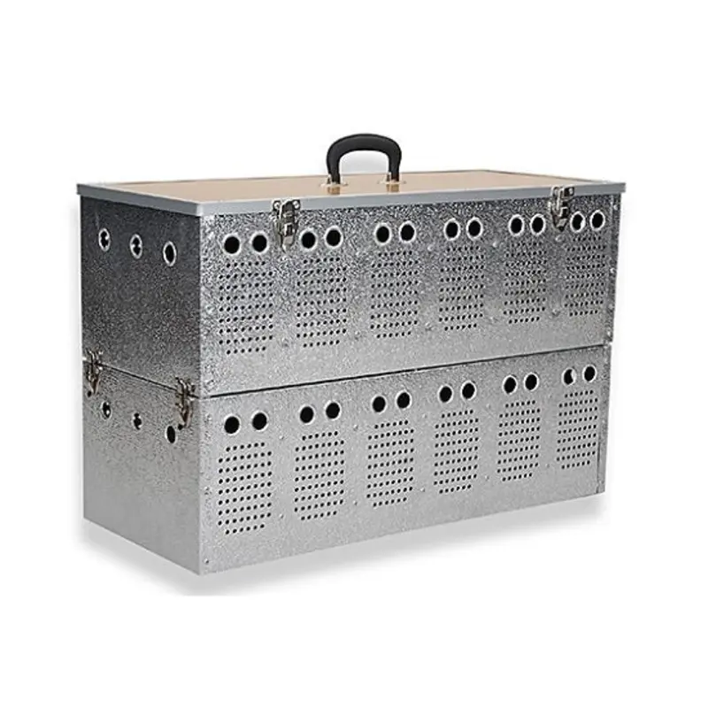 Aluminum Widowhood Basket | Pigeon Transport Box