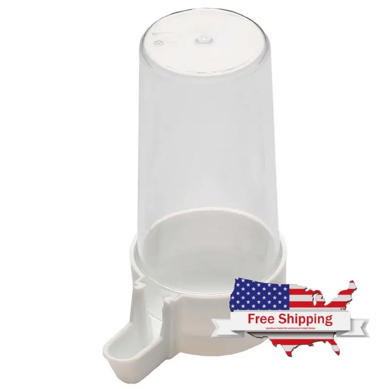 200ml Cagebird Tube Drinker (Copele) Bird Water Feeder for Cage