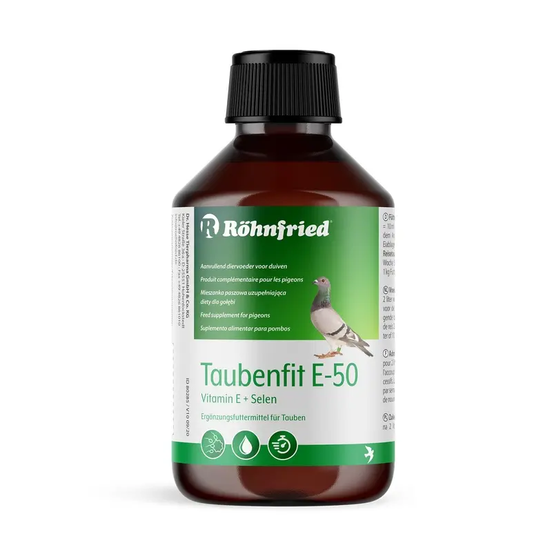 Taubenfit-E50 (Rohnfried) Vitamin E for Pigeons to Support Successful Breeding