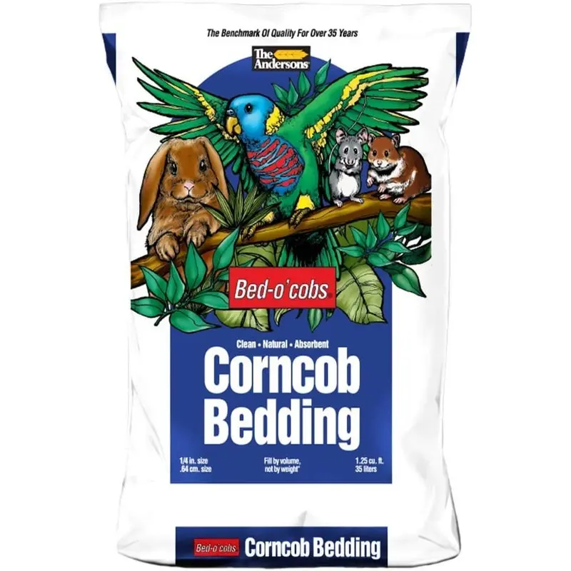 Bed-O'Cob Corn Cob Bedding (Leach Grain & Milling)  Small Pet Bedding