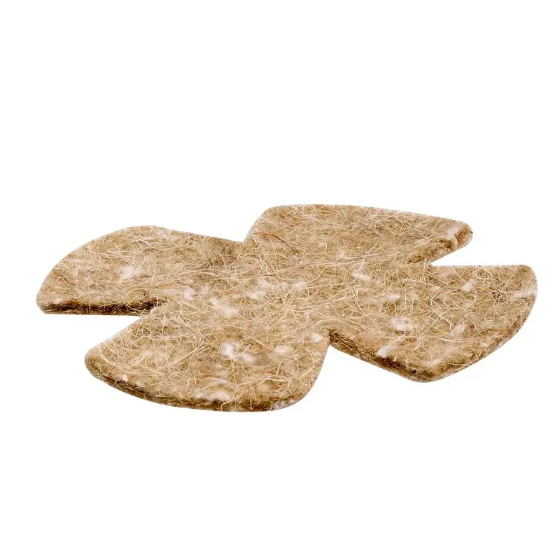 2GR Nest Pad in Juta & Cotton for Birds Art. 292 - Sizes 8 cm or 10 cm (10-Pack)